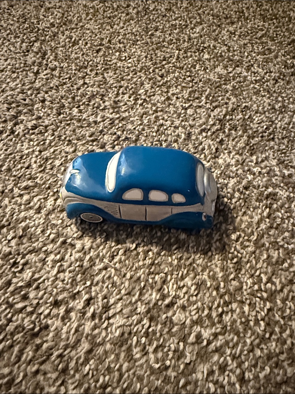 Department 56 Blue and White Vintage-Style Ceramic Car
